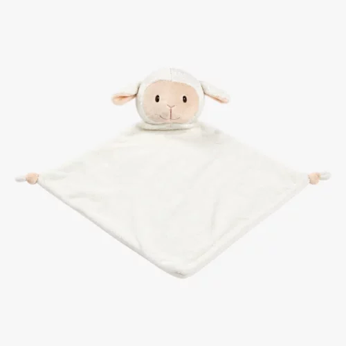 White lamb comforter