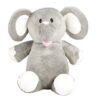 Gray elephant soft toy