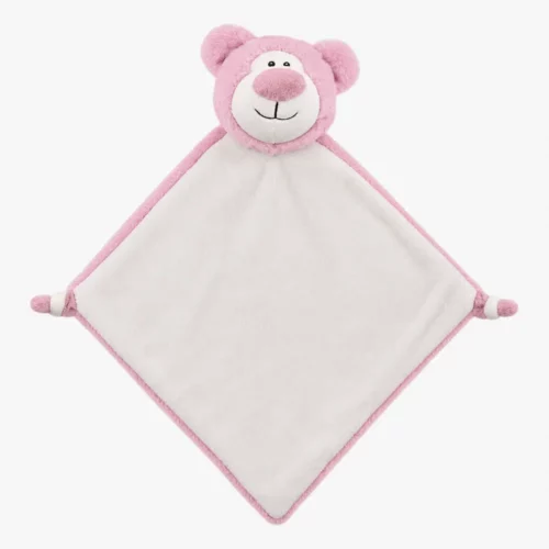 pink teddy bear blanket