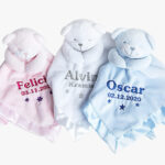 Baby comforter with name - Softy