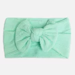 Mint headband for baby in nylon