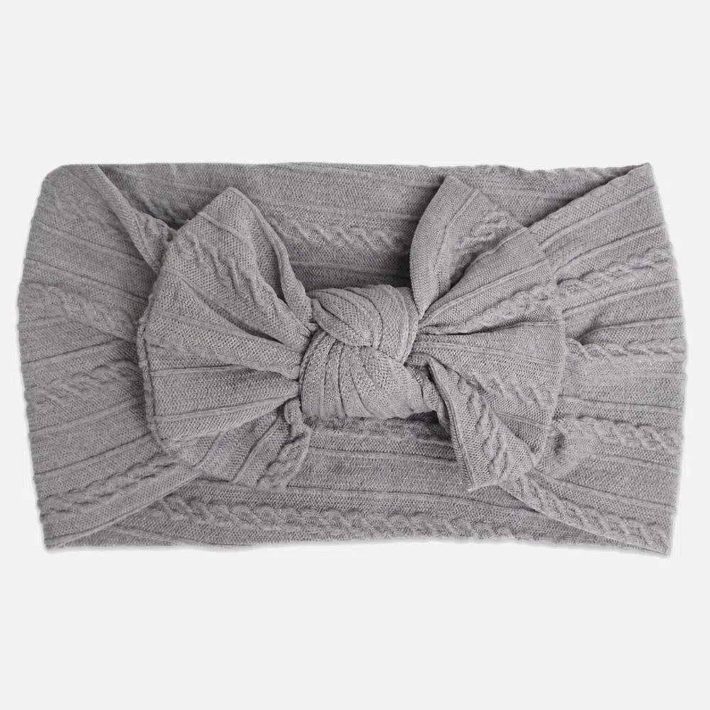 Headband baby gray in nylon