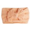 Headband for baby in peach nylon