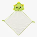 Green dino baby comforter