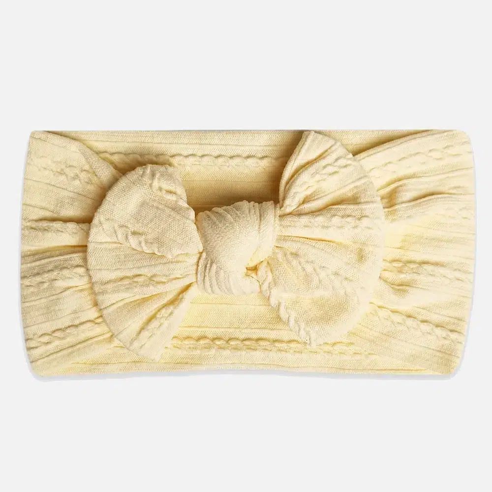 Headband baby yellow
