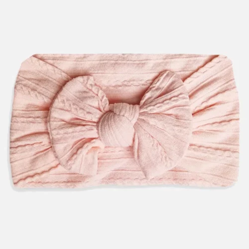 Light pink headband baby