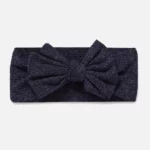 Navy blue headband baby sparkle