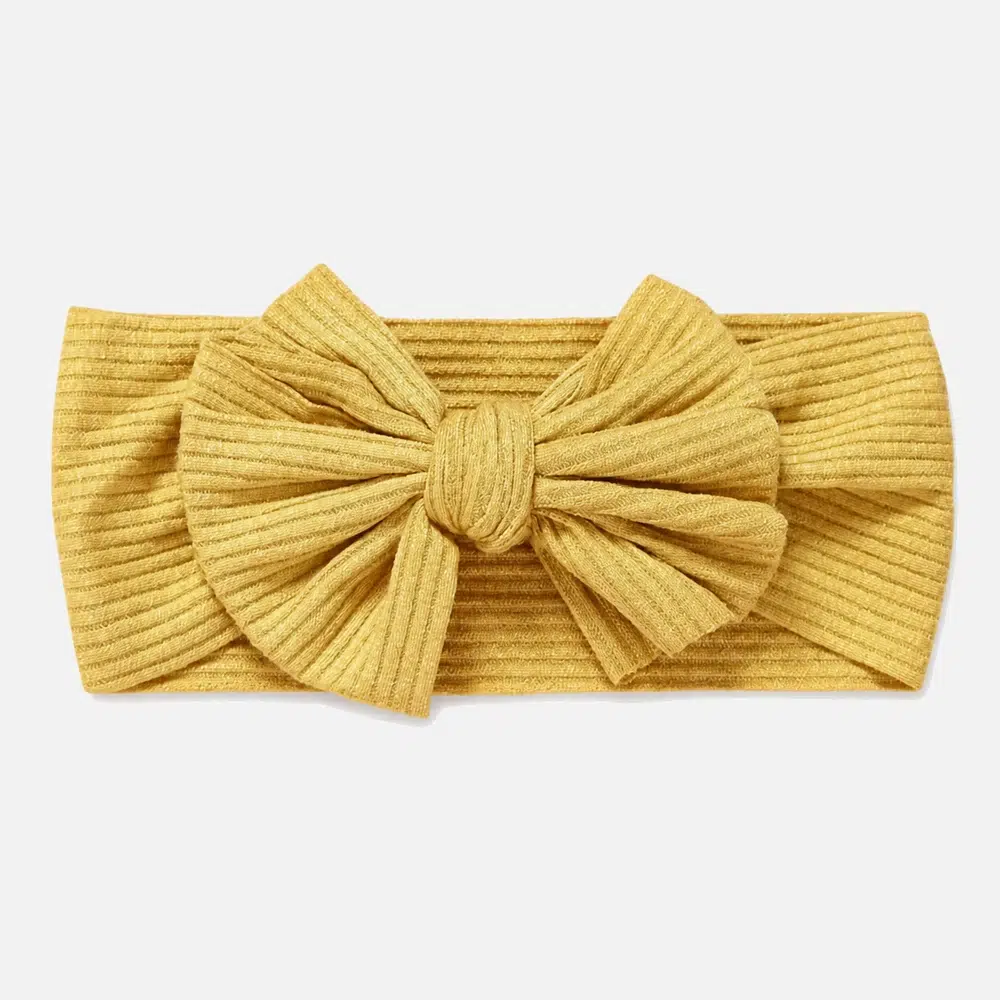 mustard colored headbands baby sparkle