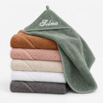 Bathcape with name for babies