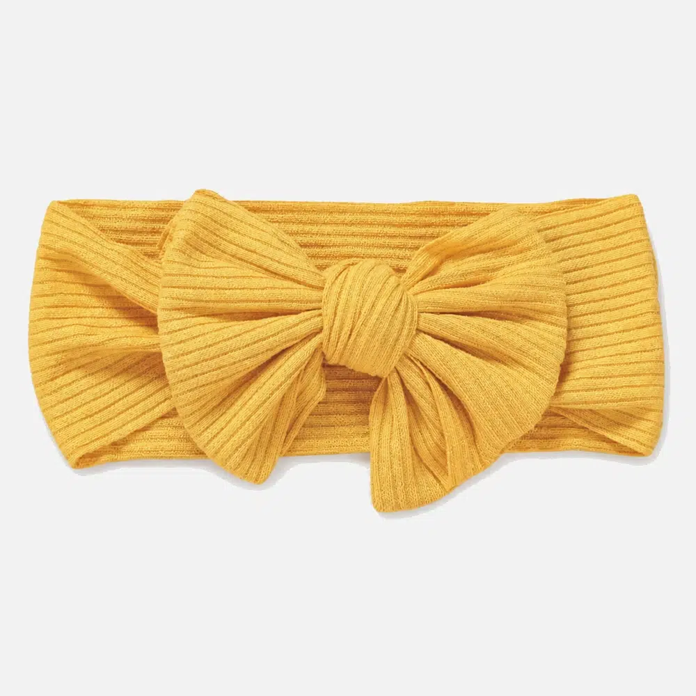 Sunflower colored headband baby sparkle