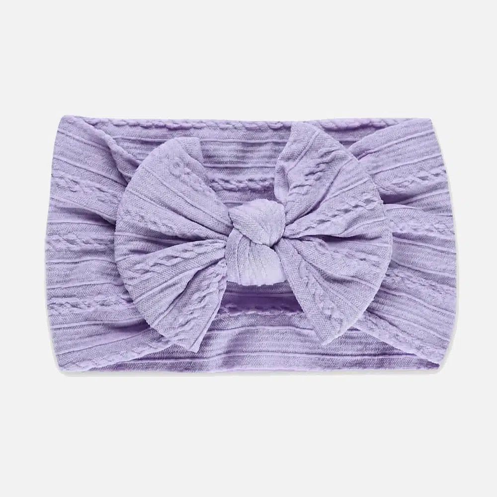 Purple and blue Blurble headband for baby - Nordic Rainbow
