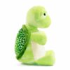 Turtle personalized stuffed animal, side view - Leonardo