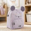 Mouse backpack with name embroidered