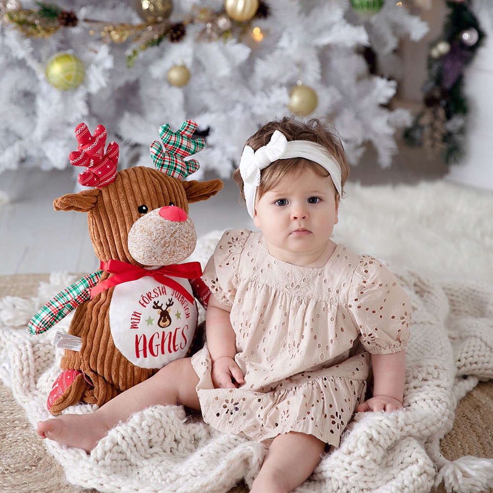 Reindeer personalized stuffed animal Dasher