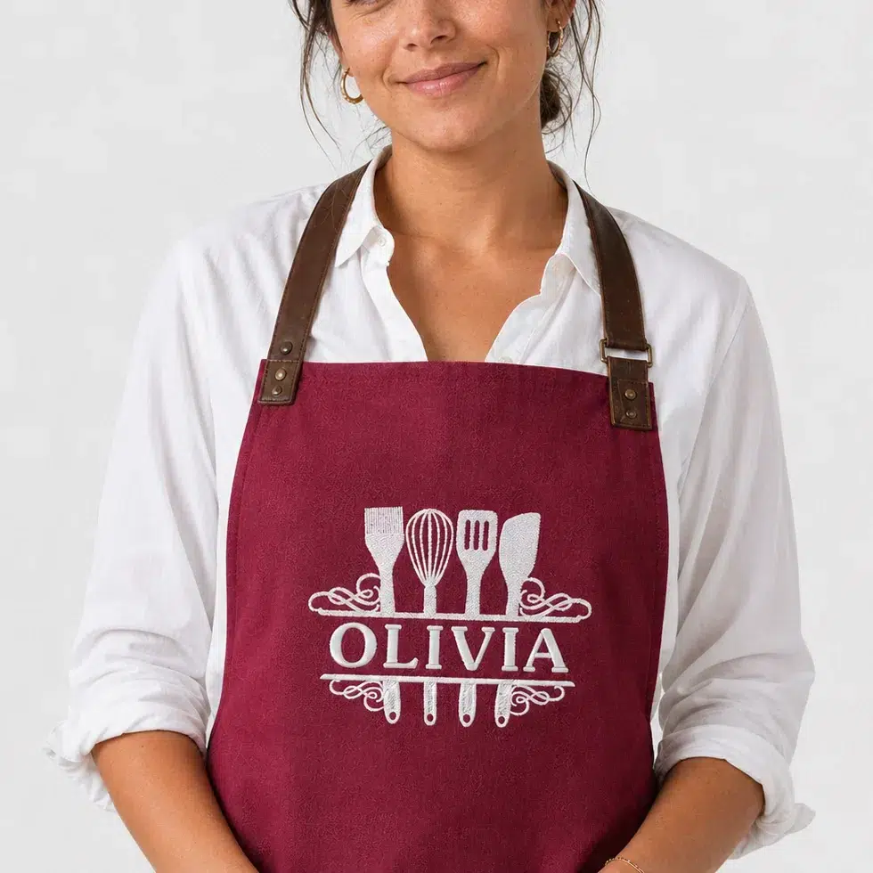 Personalized apron with name - Oxford