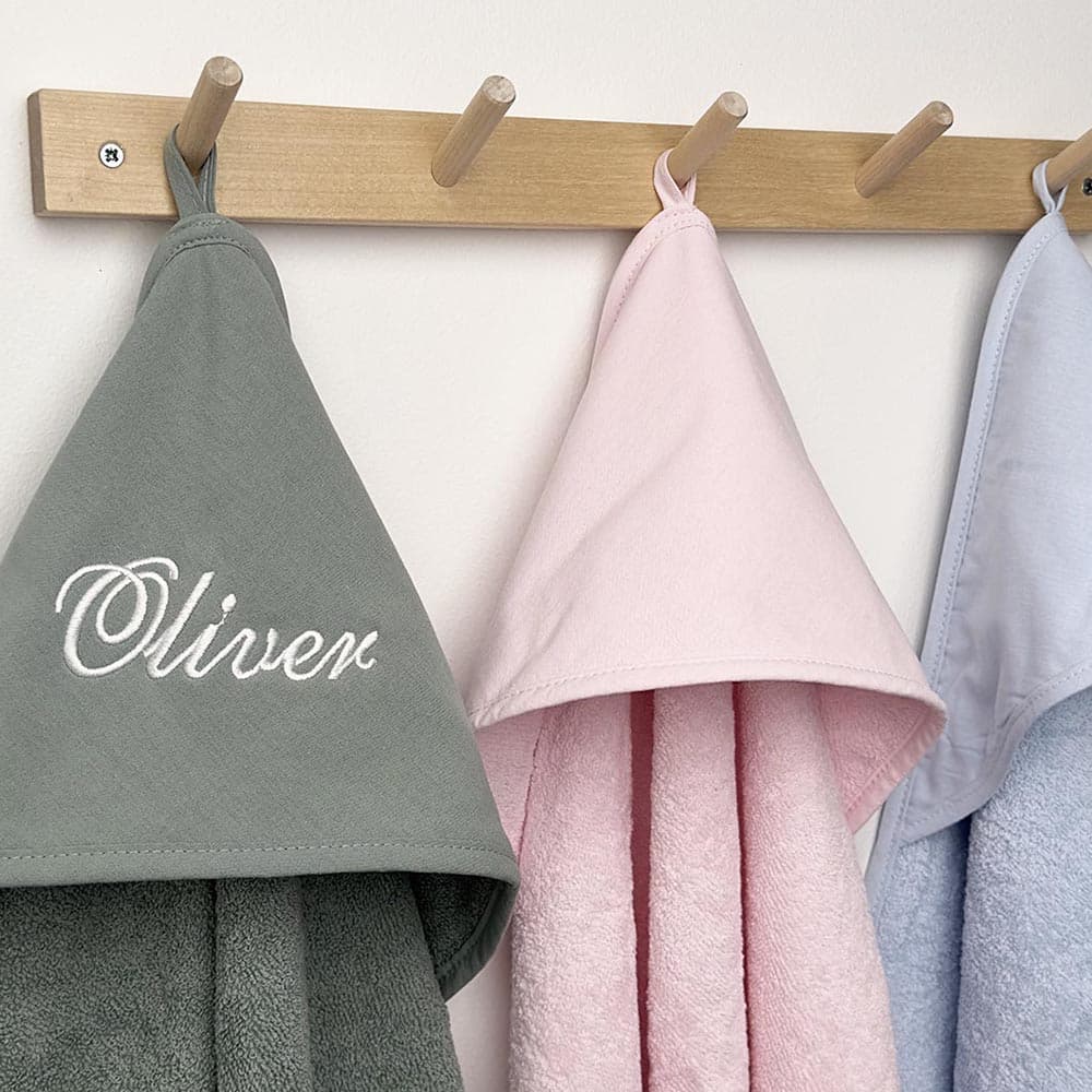 Personalized bath cape with name - Gosig