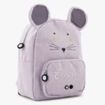 Personalized backpack with name, Mrs. Mouse