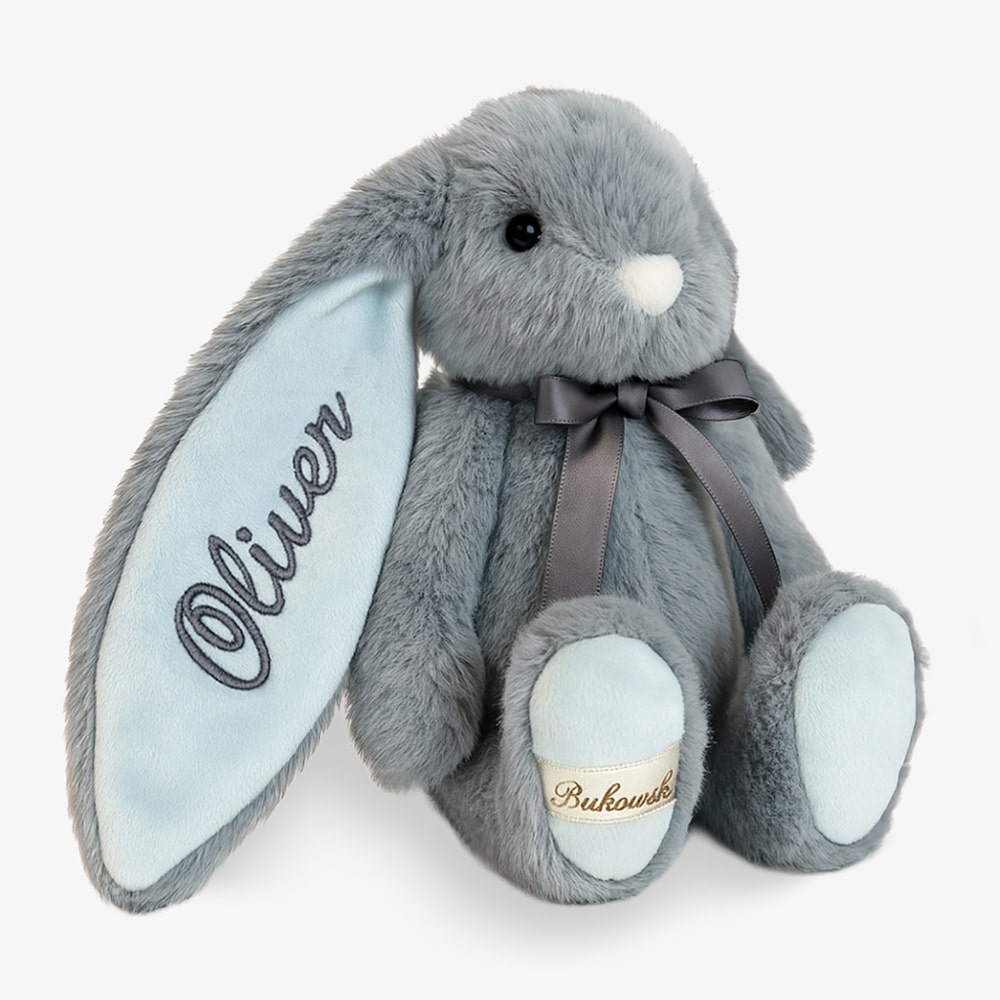 Pearl blue personalized bunny Pearl blue personalized bunny