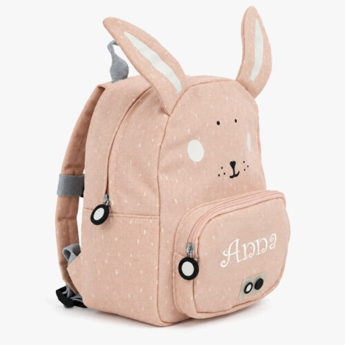 Rabbit backpack with name