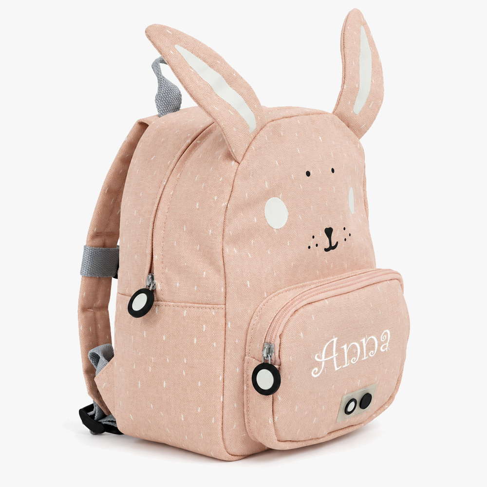 Rabbit backpack with name Rabbit backpack with name