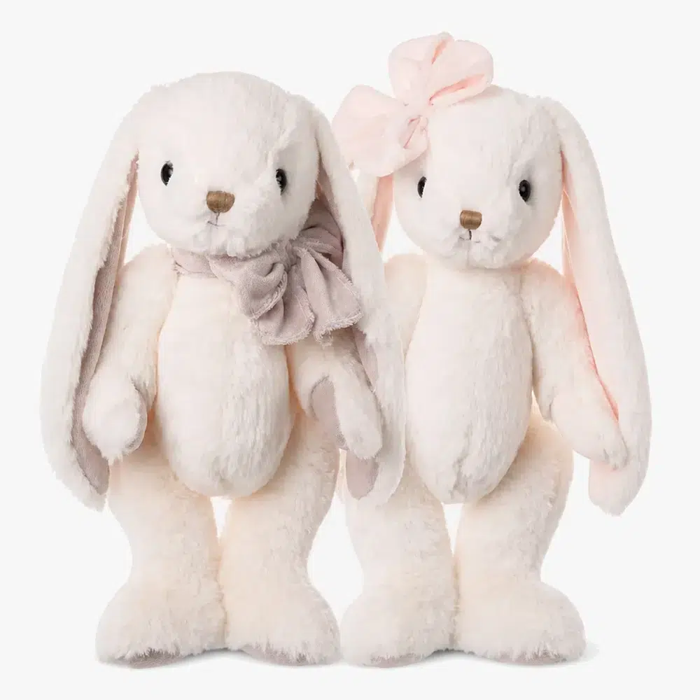 Archie & Lilibet, 40 cm, Bukowski Archie and Lilibet rabbits from Bukowski, 40 cm